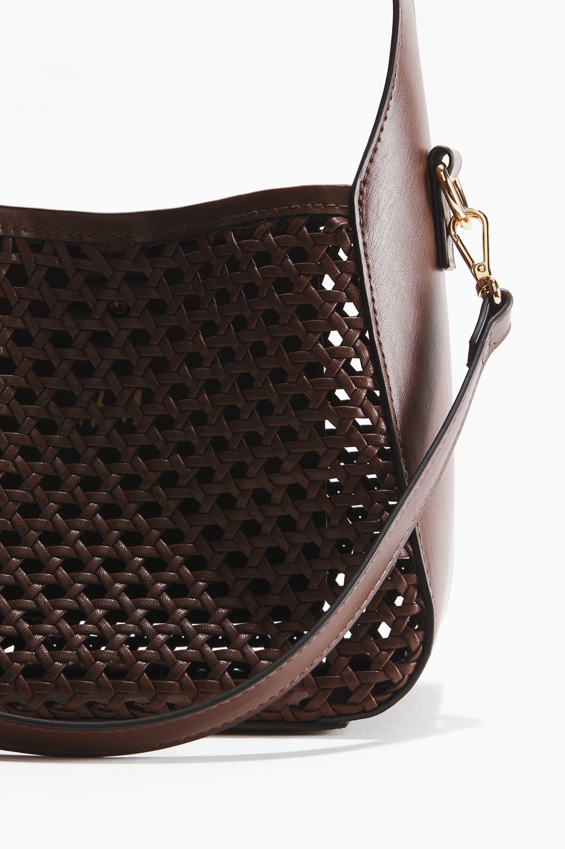 H&M Crossbody Bag, Alternate, color, Dark Brown