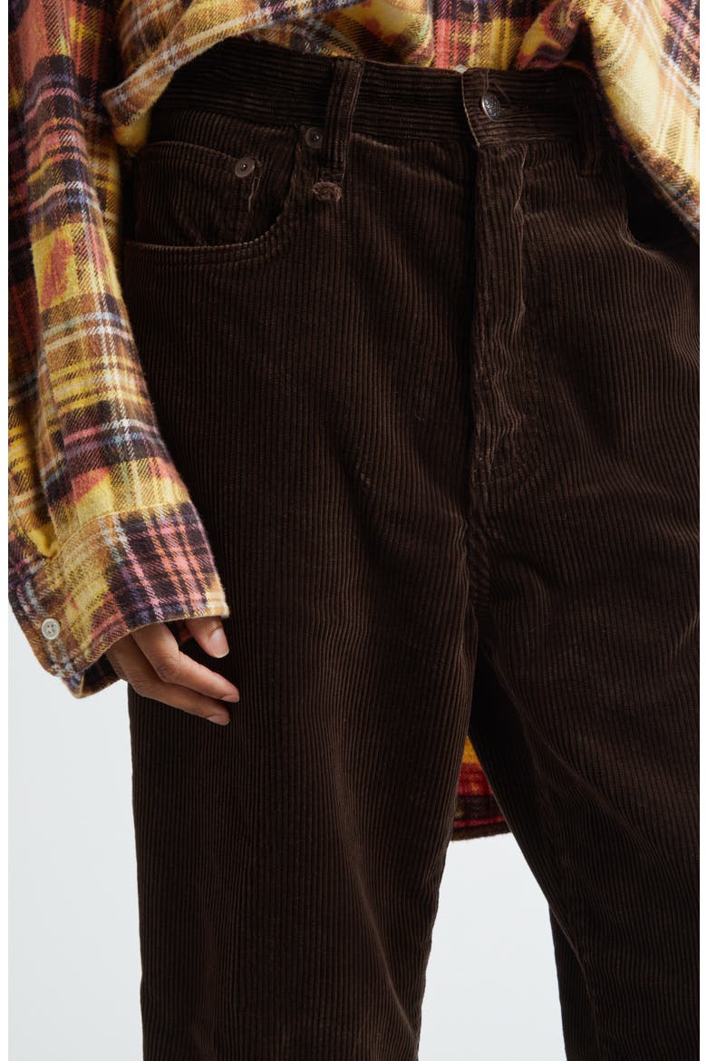 Corduroy Ex-Boyfriend Pants, Alternate, color, DARK CHOCOLATE CORDUROY