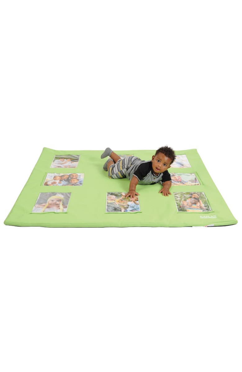 Kaplan Early Learning Company Infant Photo Mat, Alternate, color, Green