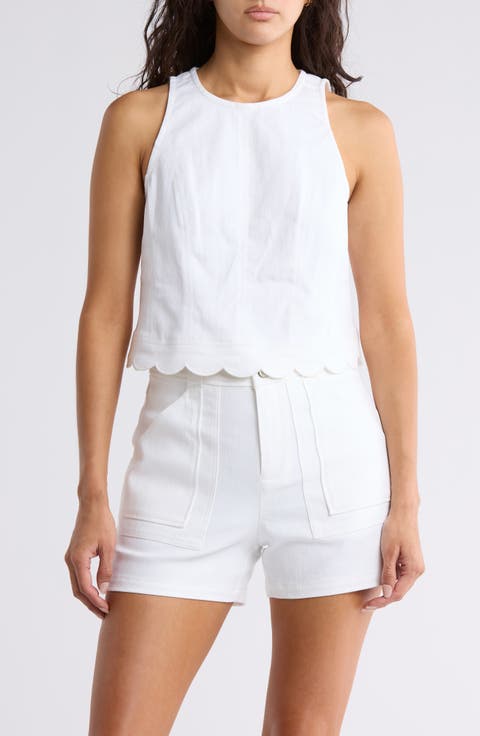 Hadley Scalloped Tank