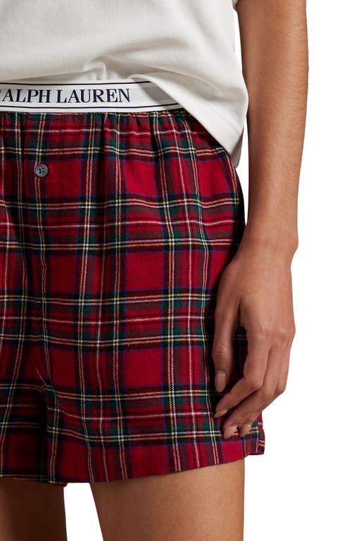 Polo Ralph Lauren Assorted 2-pack Cotton Boxer Pajama Shorts In Red
