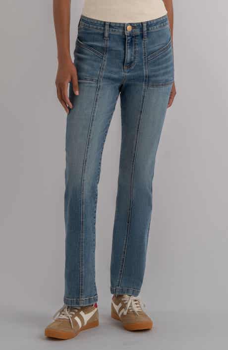 Kelsey Seamed High Waist Kick Flare Jeans