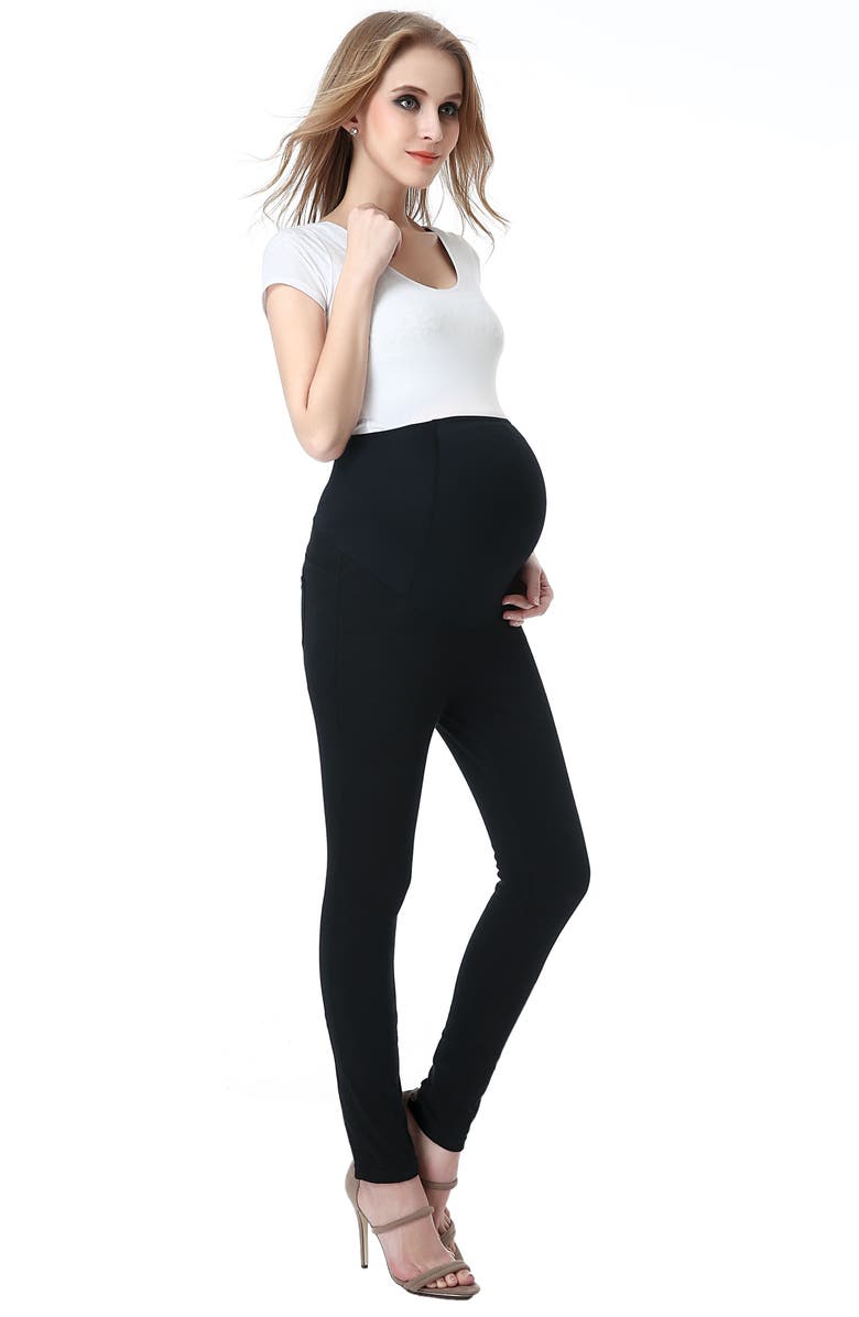Kimi and Kai Kimi & Kai Lenora Maternity Leggings, Alternate, color, 