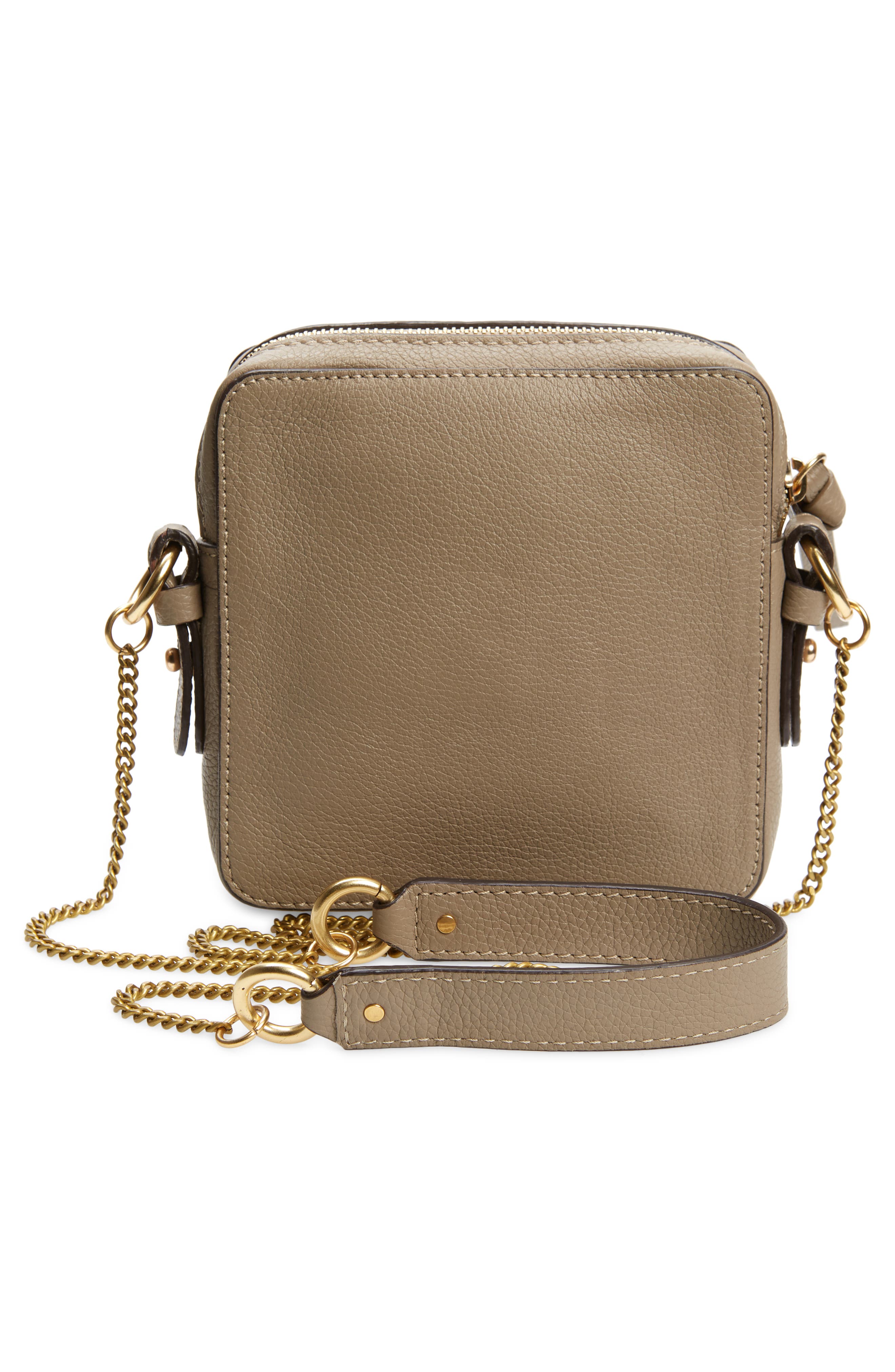 See by Chloé Small Joan Suede & Leather Crossbody Bag, Alternate, color, 