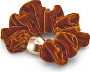LELET NY Medium Inara Velvet Pendant Scrunchie