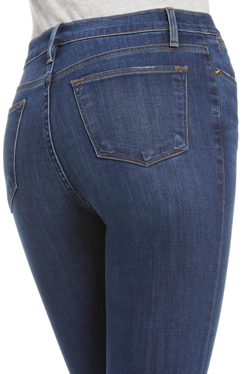 FRAME Le High Waist Flare Jeans, Alternate, color,