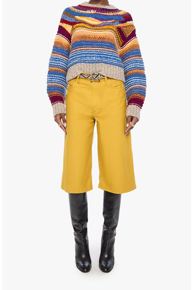 The Boxy Jumper Cotton Sweater, Alternate, color, MULTI COLOR