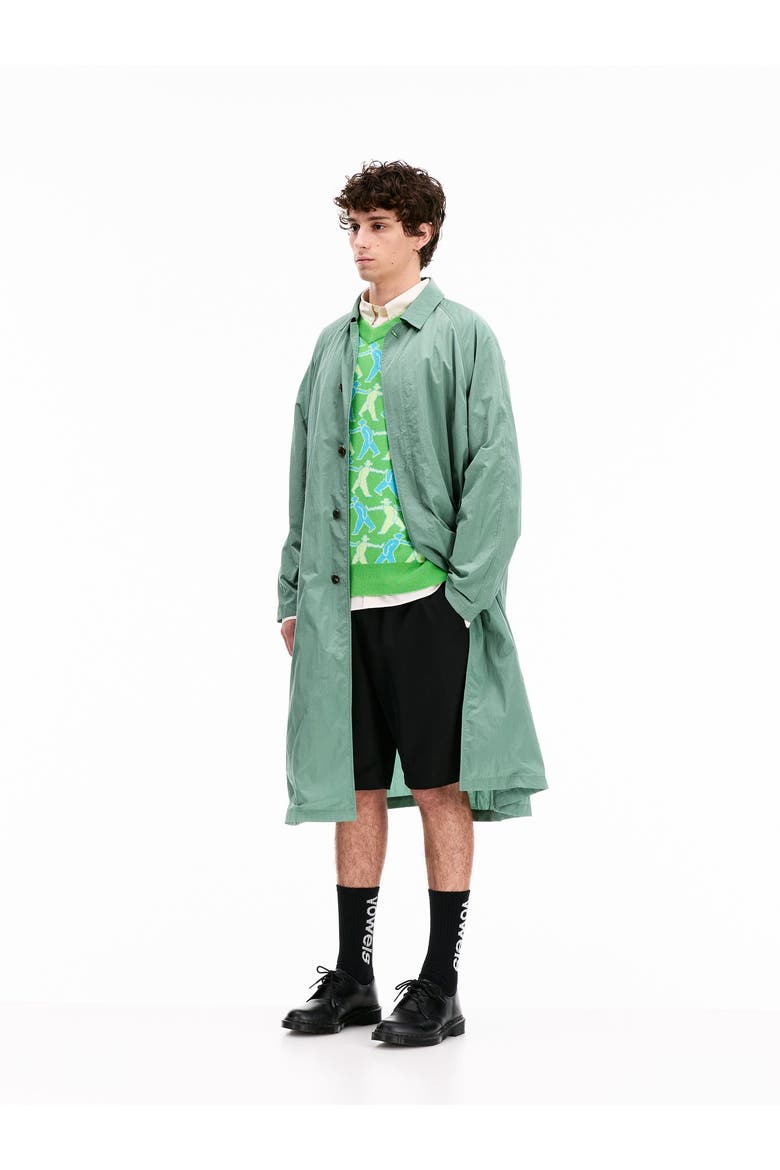 Packable Coat, Alternate, color, Light Sage