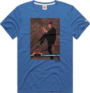 Homage Men's Homage Nolan Ryan Royal Texas Rangers Topps Baseball Card Tri-Blend T-Shirt