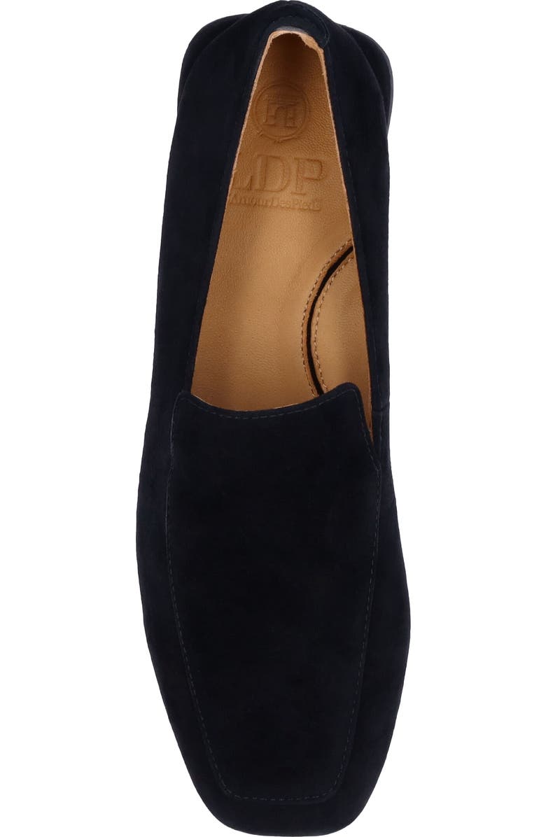 L'Amour des Pieds Tilda Apron Toe Flat, Alternate, color, Black