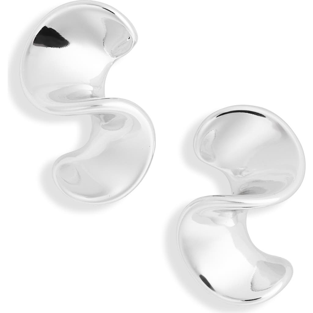 NORDSTROM RACK Demi Fine Spiral Drop Earrings in Silver at Nordstrom Rack