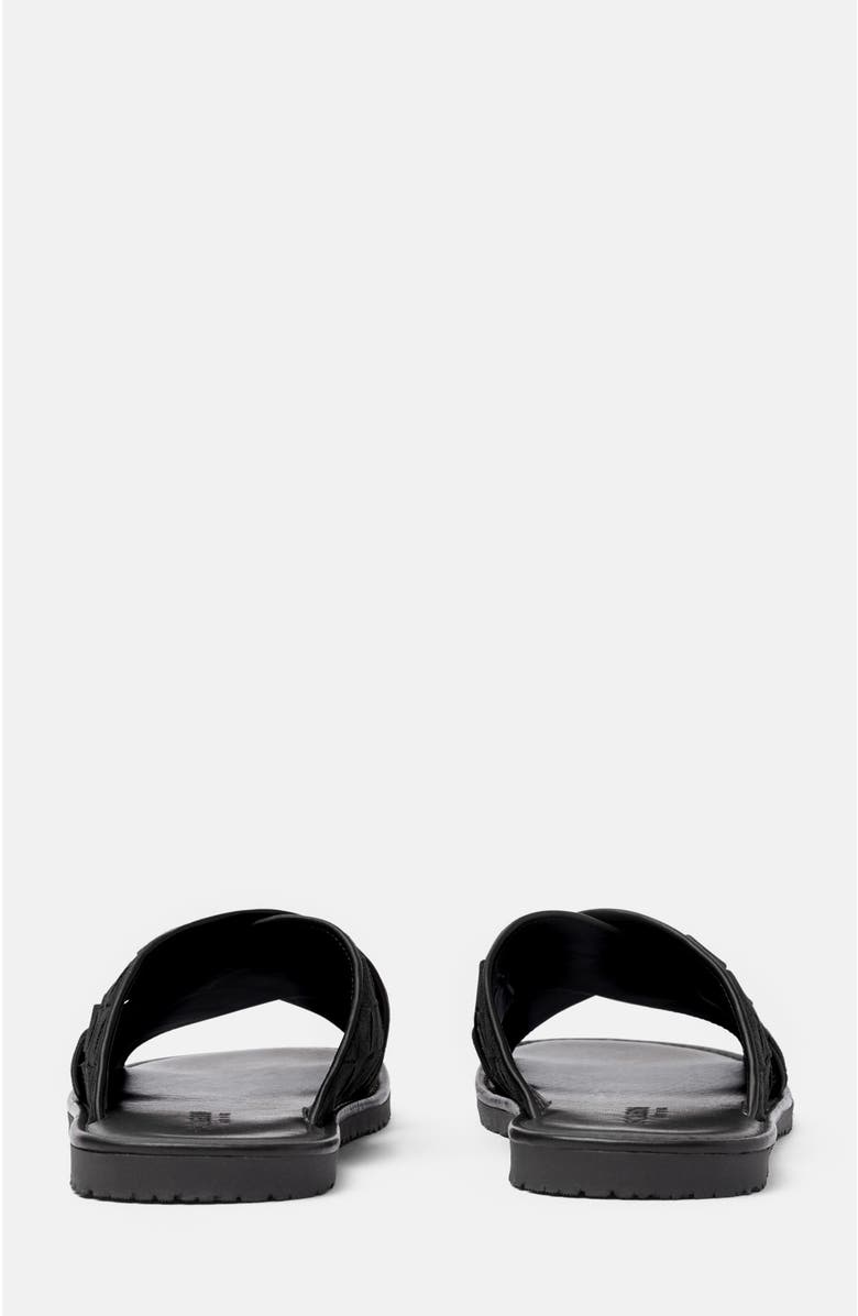 SCAROSSO Ettore Sandals, Alternate, color, Black - Suede