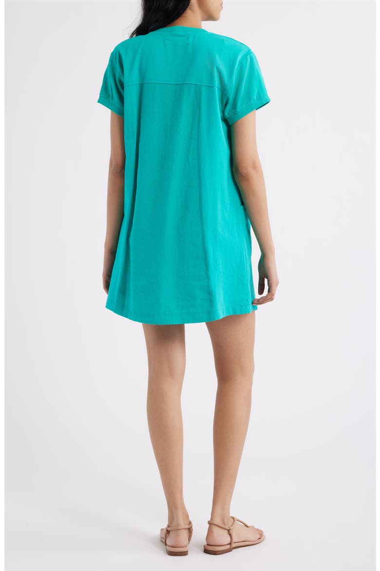 Crewneck Minidress, Alternate, color, KELLY