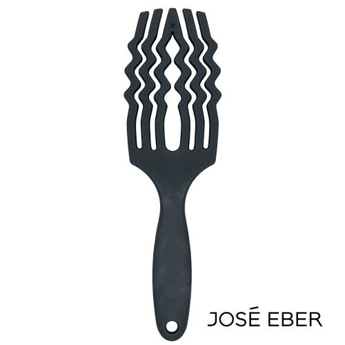 Jose Eber Detangler Brush 100% Natural Boar & Nylon Bristles, All Hair Types