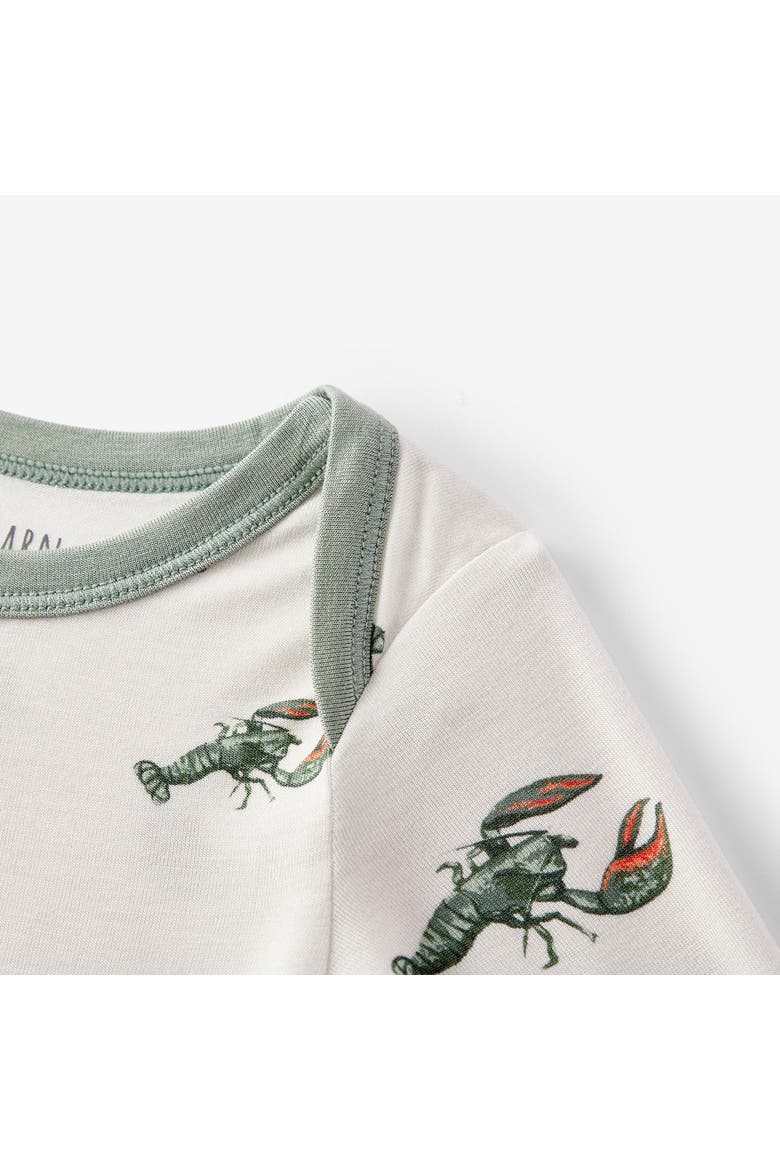 Luxe Stretch Long Sleeve One Piece, Alternate, color, Mint Lobster