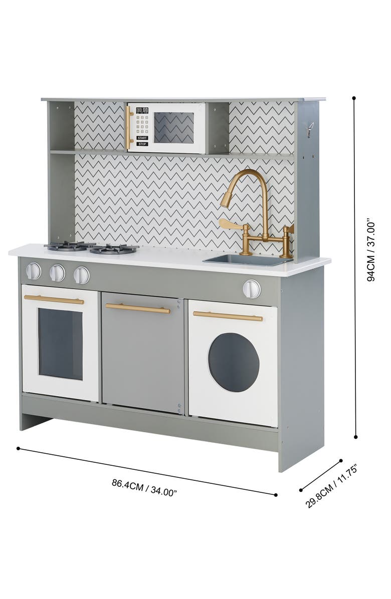 Teamson Kids Little Chef Berlin Classic Kitchen Playset, Alternate, color, Assorted