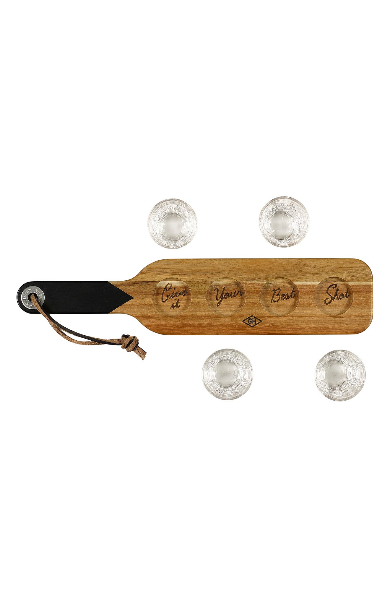 Gentlemen's Hardware Serving Paddle & Shot Glasses Set | Nordstromrack