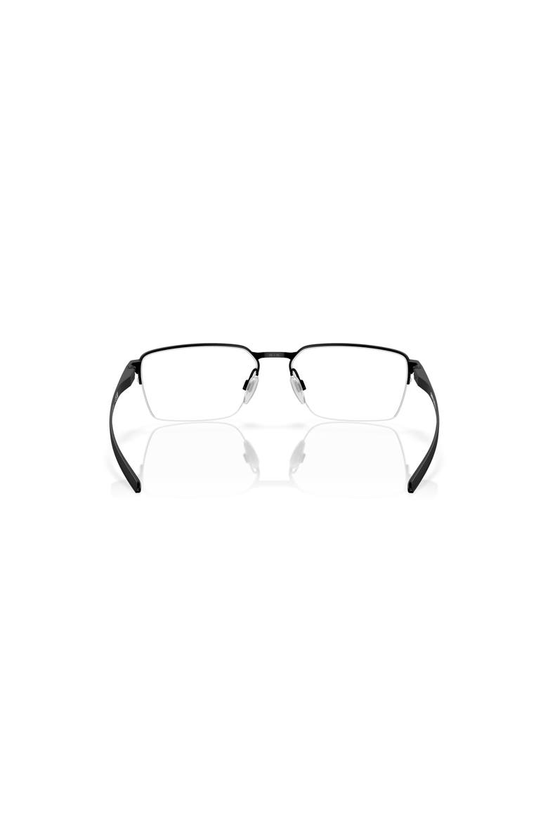 54mm Rectangle optical glasses, Alternate, color, Black
