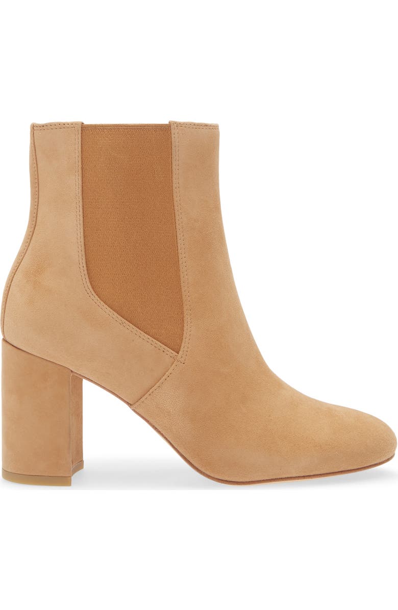 Stuart Weitzman Celina Chelsea Bootie 85, Alternate, color, Almond
