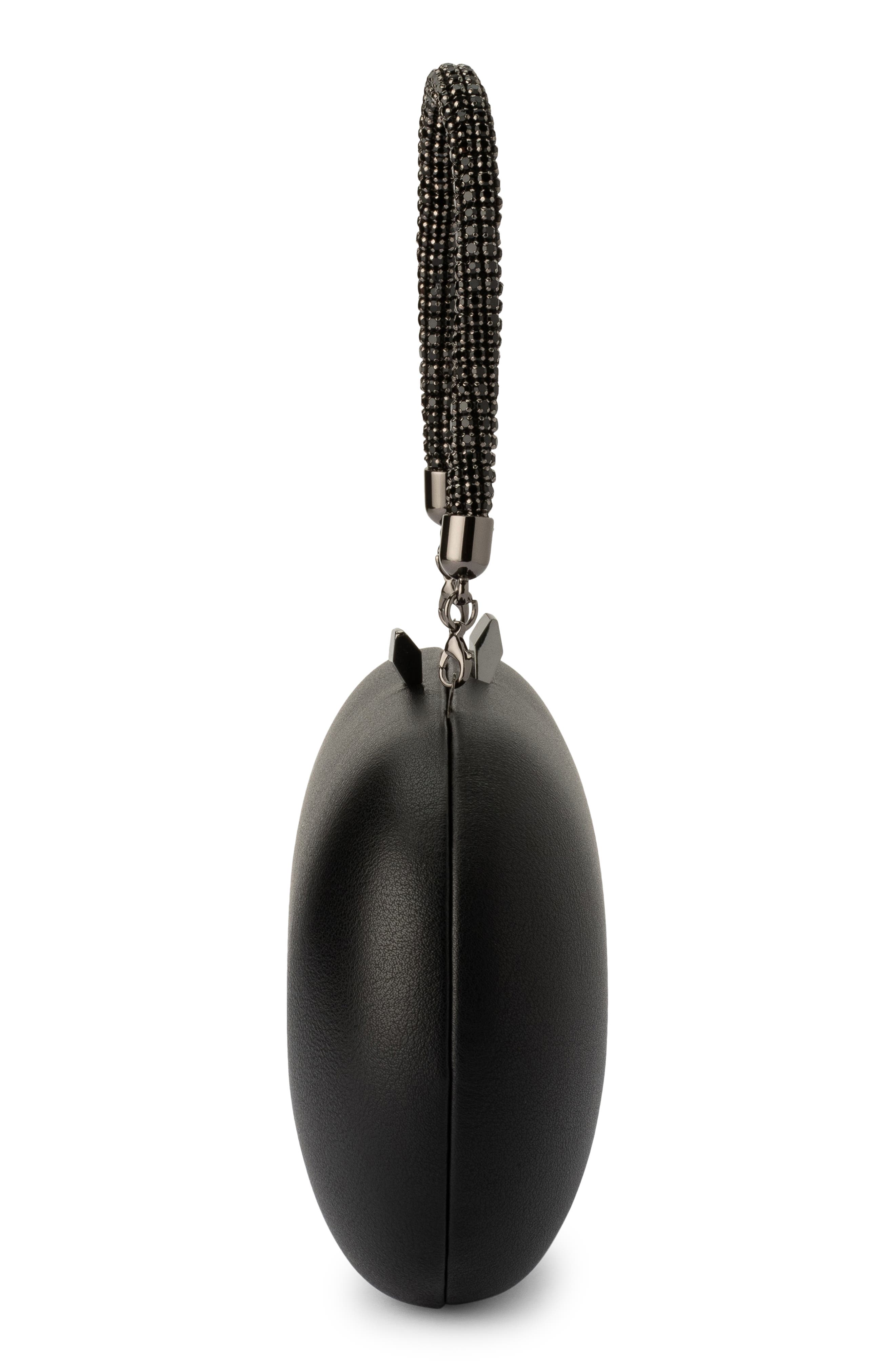 Olga Berg Anya Crystal Handle Clutch, Alternate, color, 