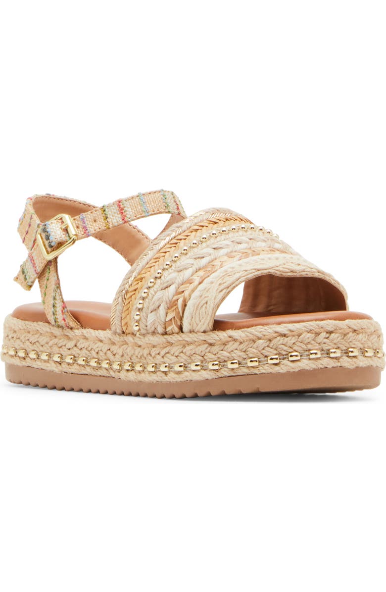 Steve Madden Kids
JPath Sandal, Main, color, Natural Multi