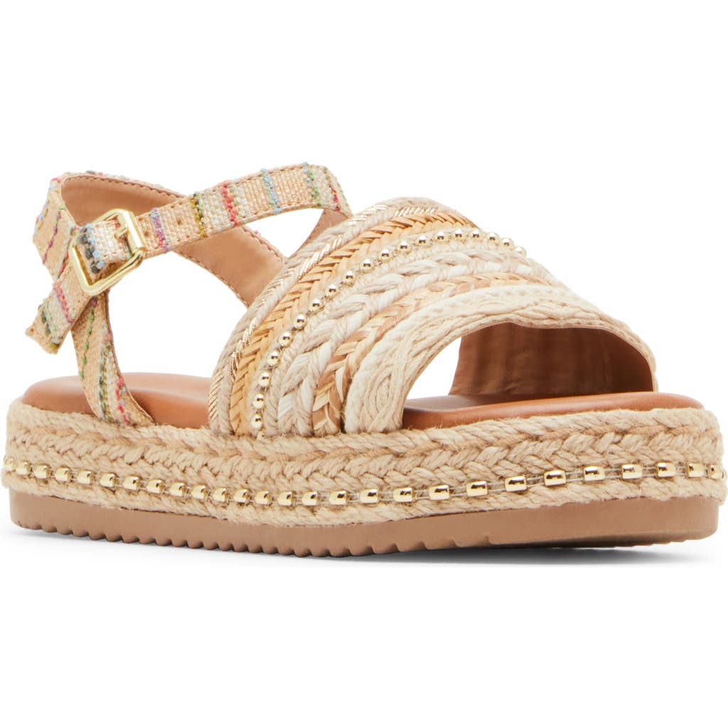 Steve Madden Girls' Jpath Sandals - Little Kid, Big Kid In Natural Multi