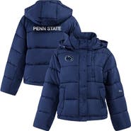 Hype and Vice Women's Hype and Vice Navy Penn State Nittany Lions Full-Zip Puffer Jacket