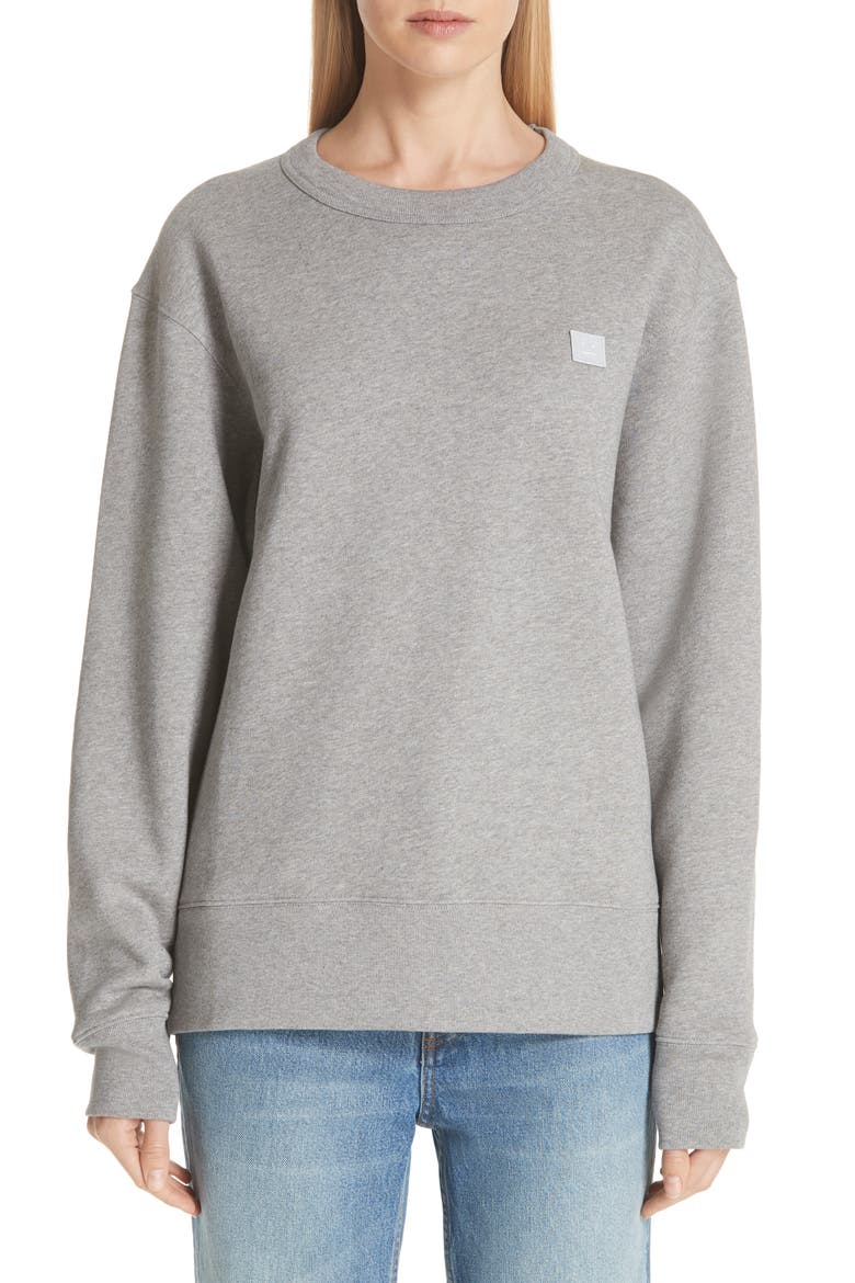 Fairview Sweatshirt, Main, color, LIGHT GREY MELANGE