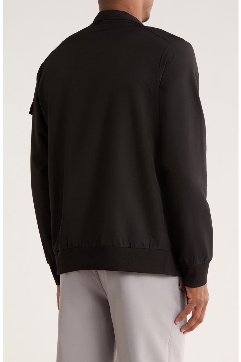 Citylite Fleece Full Zip Jacket, Alternate, color, BLACK
