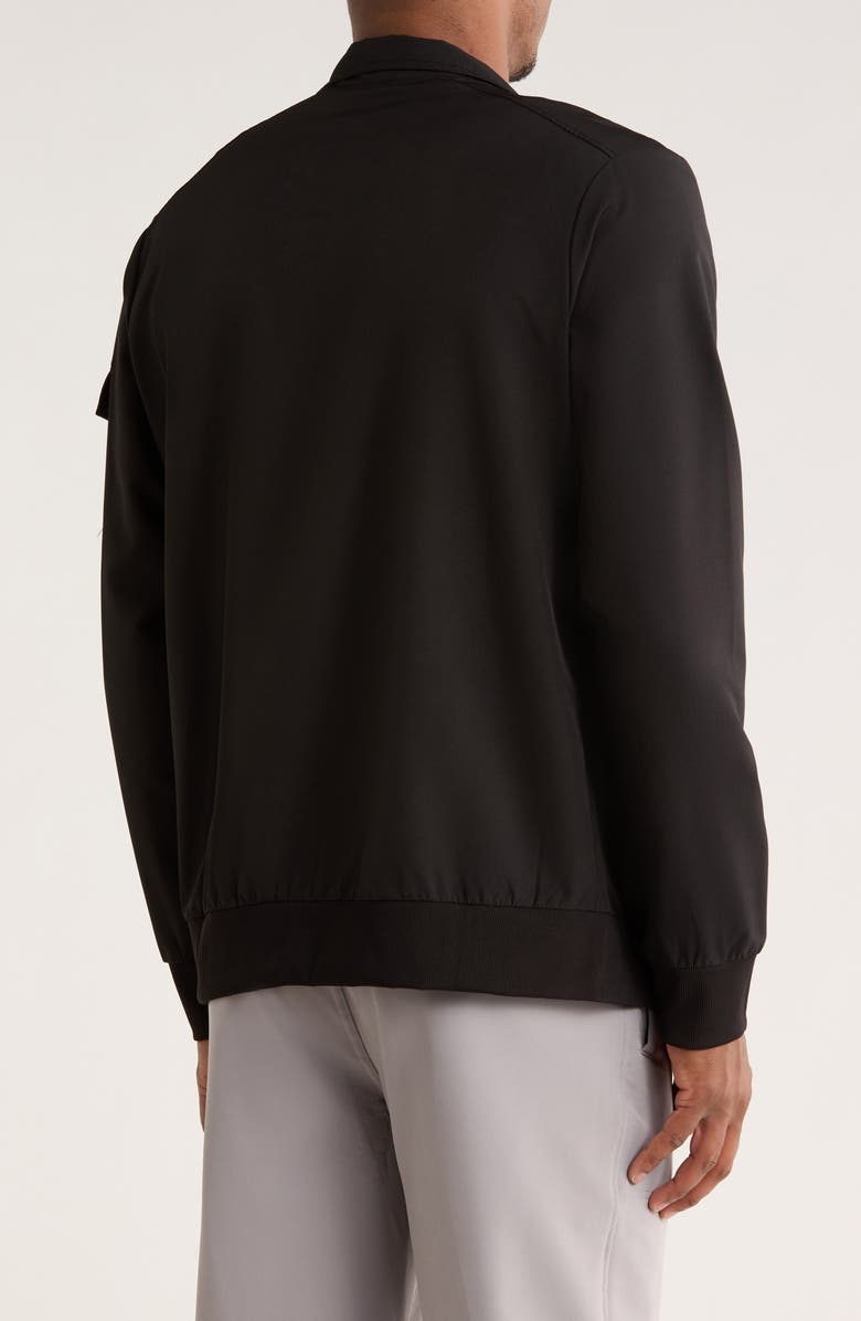 90 DEGREE BY REFLEX Citylite Fleece Full Zip Jacket, Alternate, color, Black