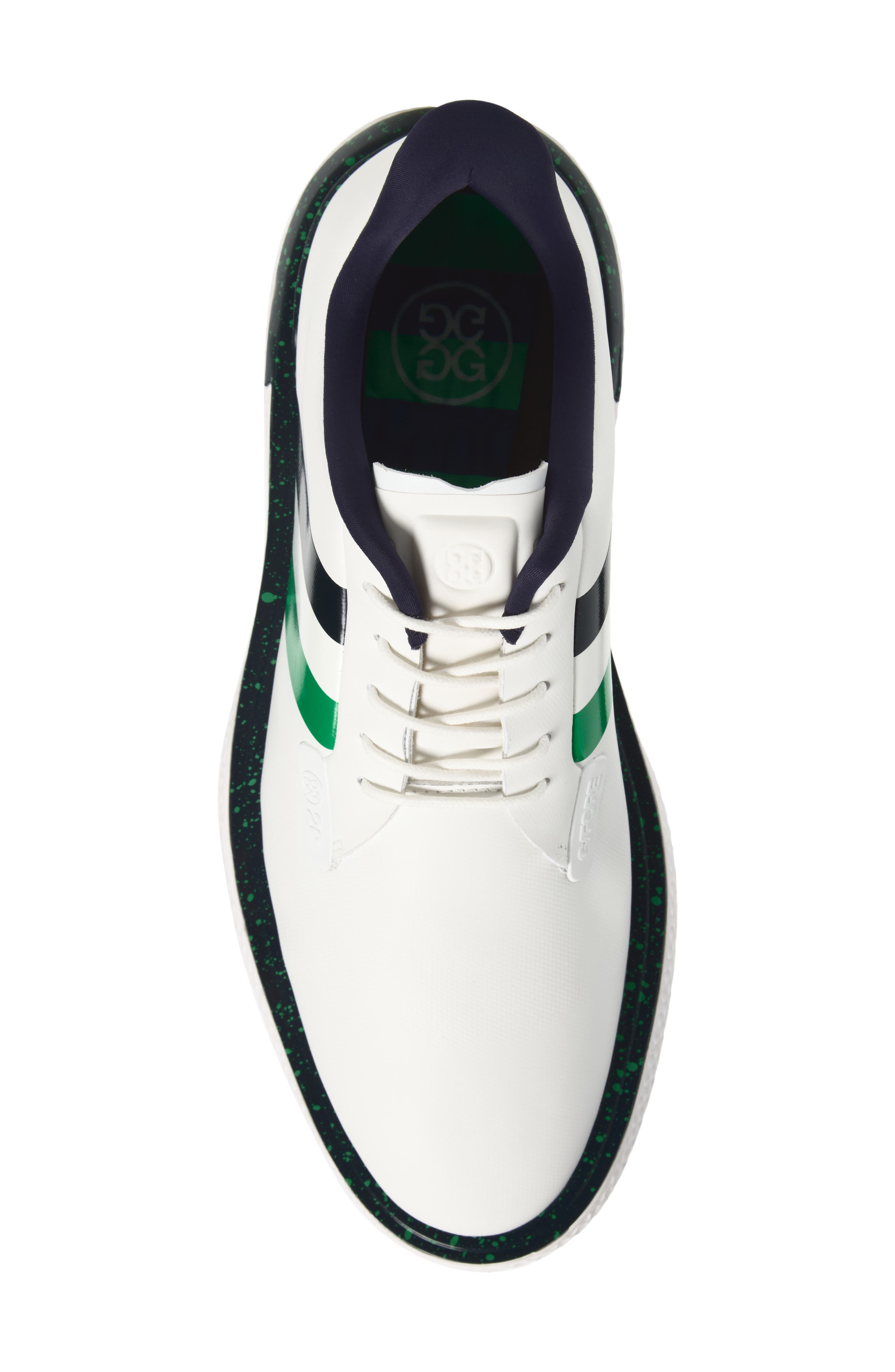 Gallivan2r G/Lock Stripe Golf Shoe, Alternate, color, SNOW / MULTI