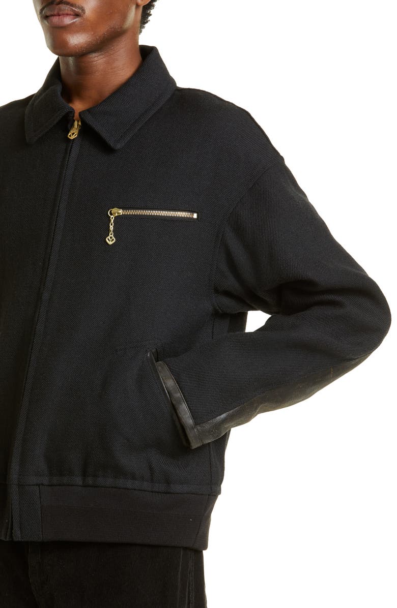 VISVIM Harvey Wool & Linen Twill Jacket, Alternate, color, 