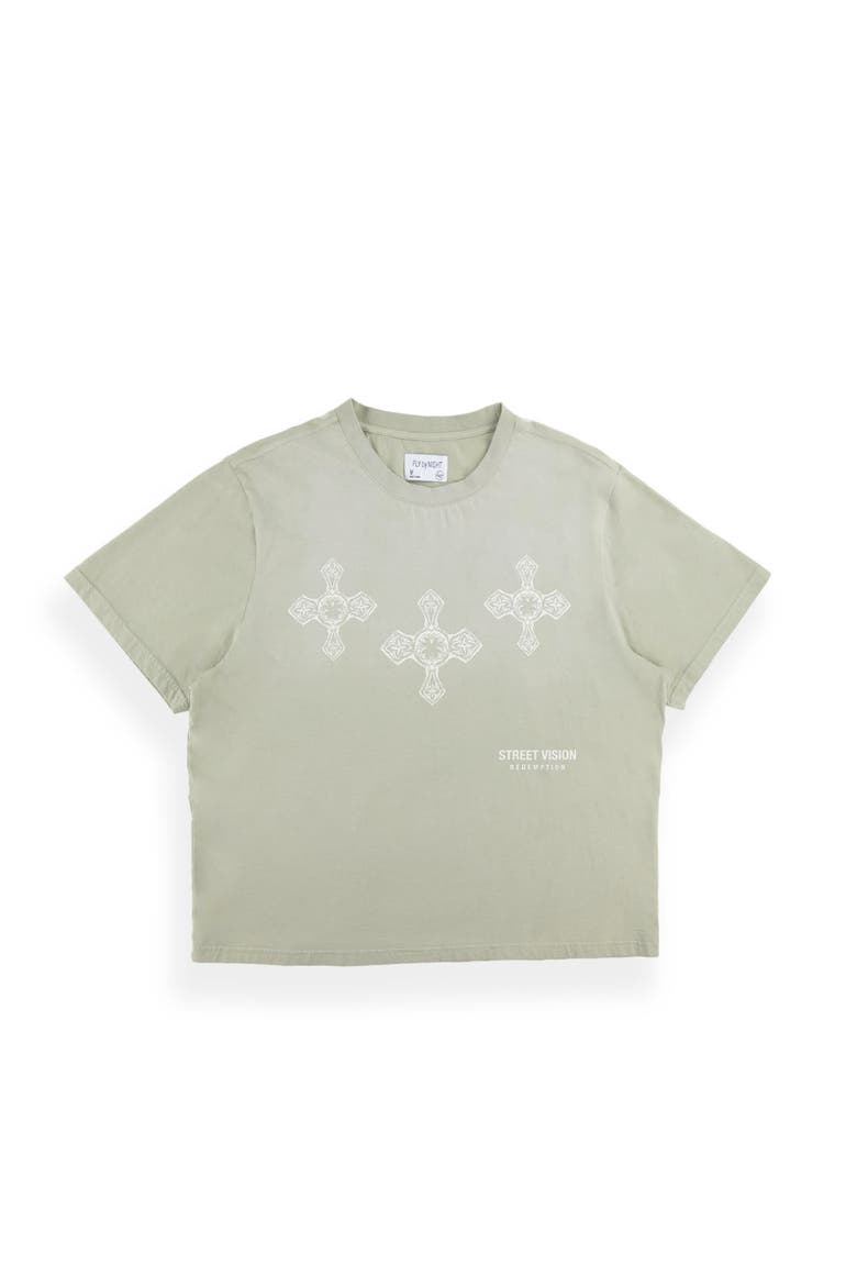 Men's Zamora T-shirt, Main, color, Tea/ Street Vision
