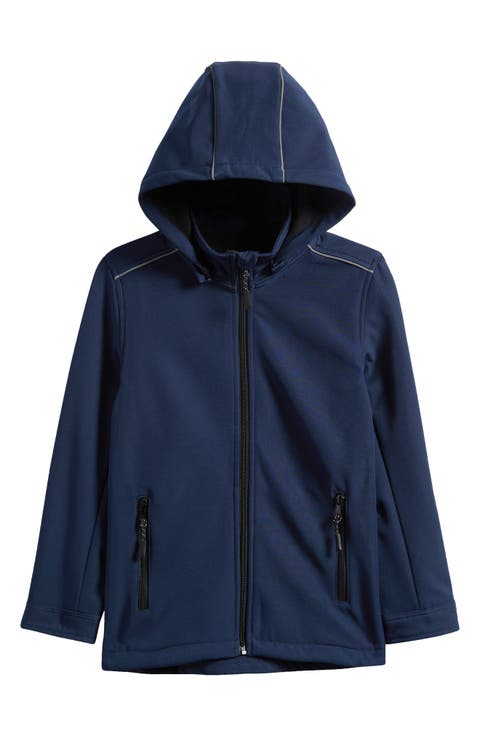 Urban Republic Women's Poly-Techno Hooded Trench Coat, Sizes S-XL