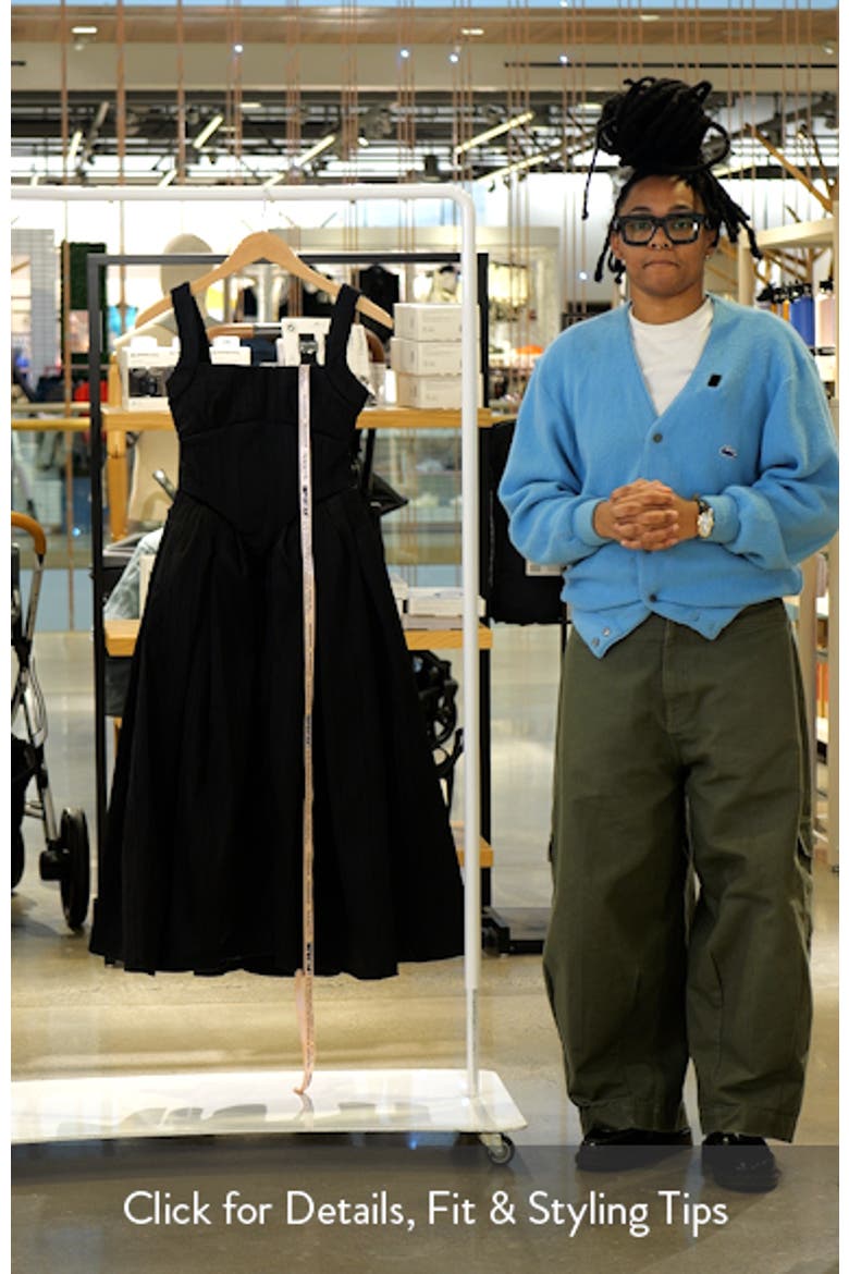 Isabeau Voluminous Fit & Flare Midi Dress video