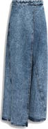 Alaïa Wide Leg Wrap Jeans