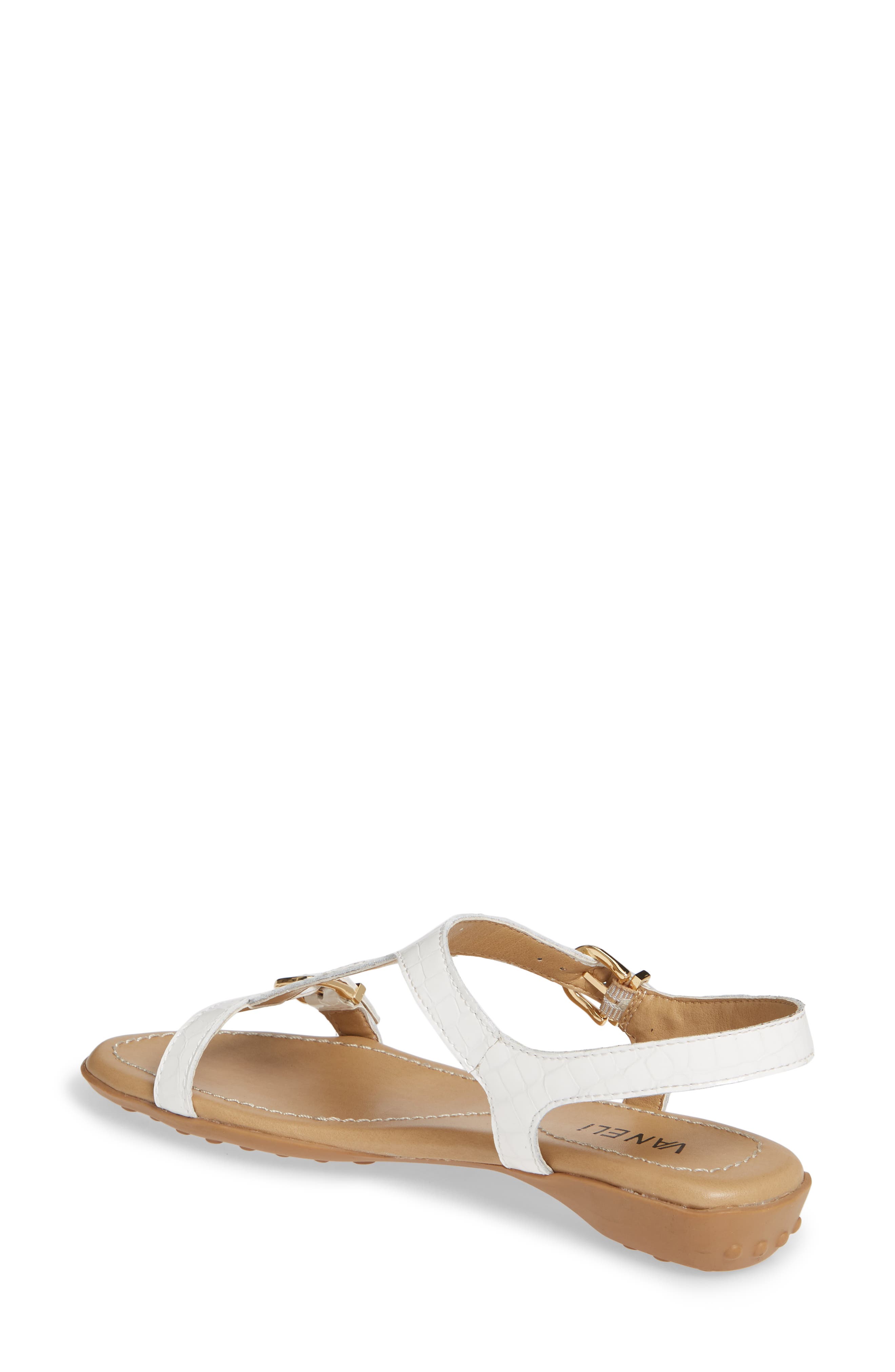 Taletha T-Strap Sandal, Alternate, color, WHITE PATENT LEATHER
