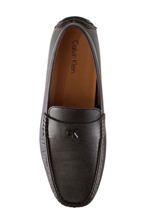 Calvin Klein Follaman Loafer In Brown