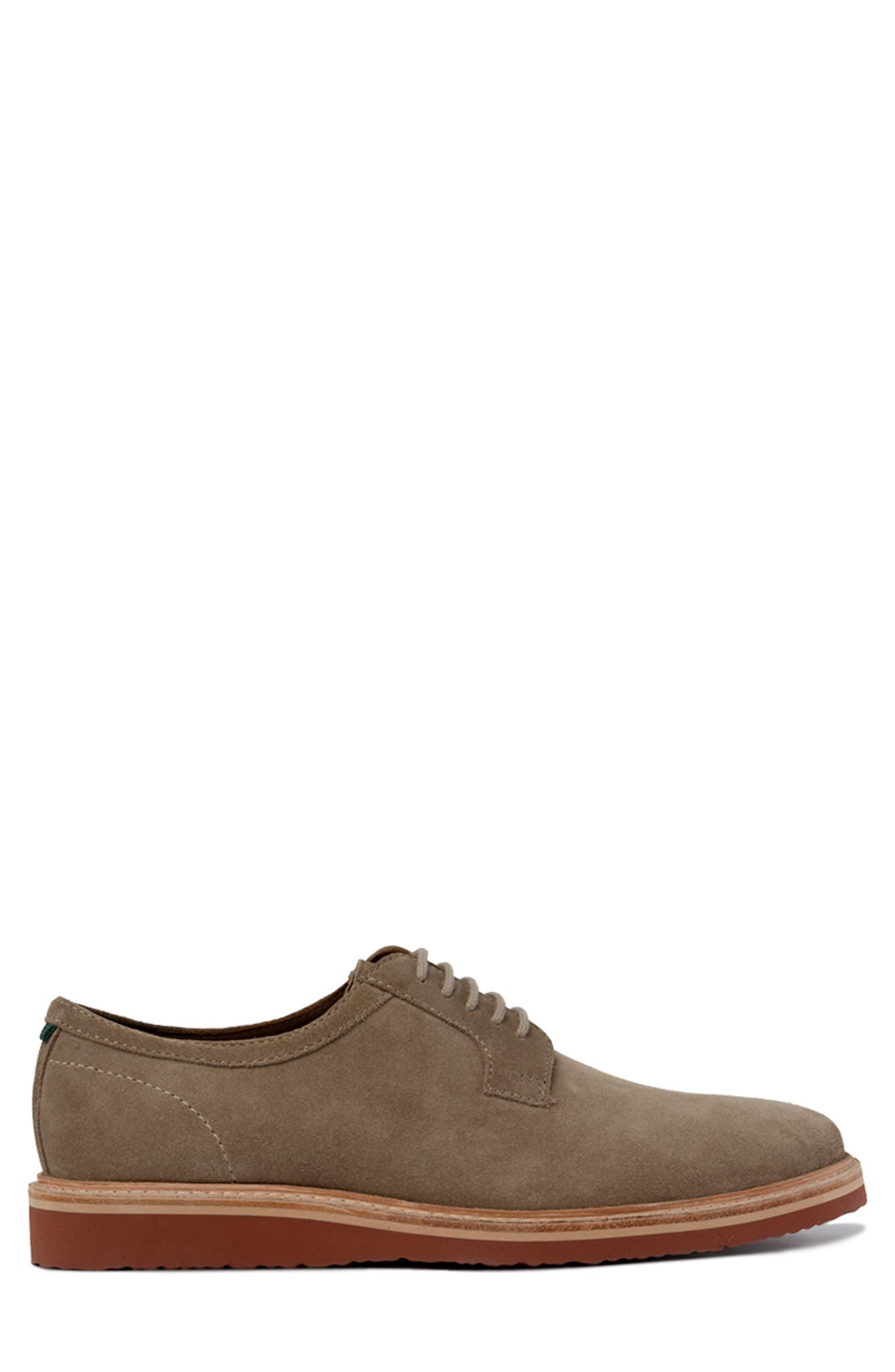 Sanford Leather Plain Toe Derby, Alternate, color, TAUPE