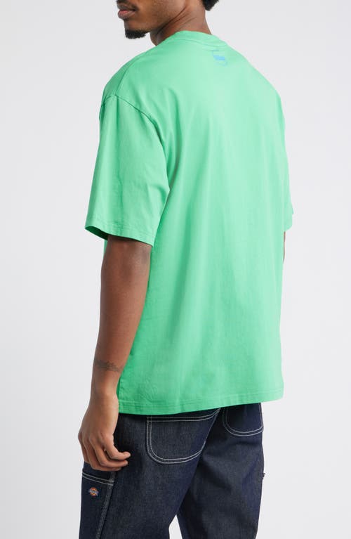 Boiler Room Film Me Cotton Graphic T-shirt In Green