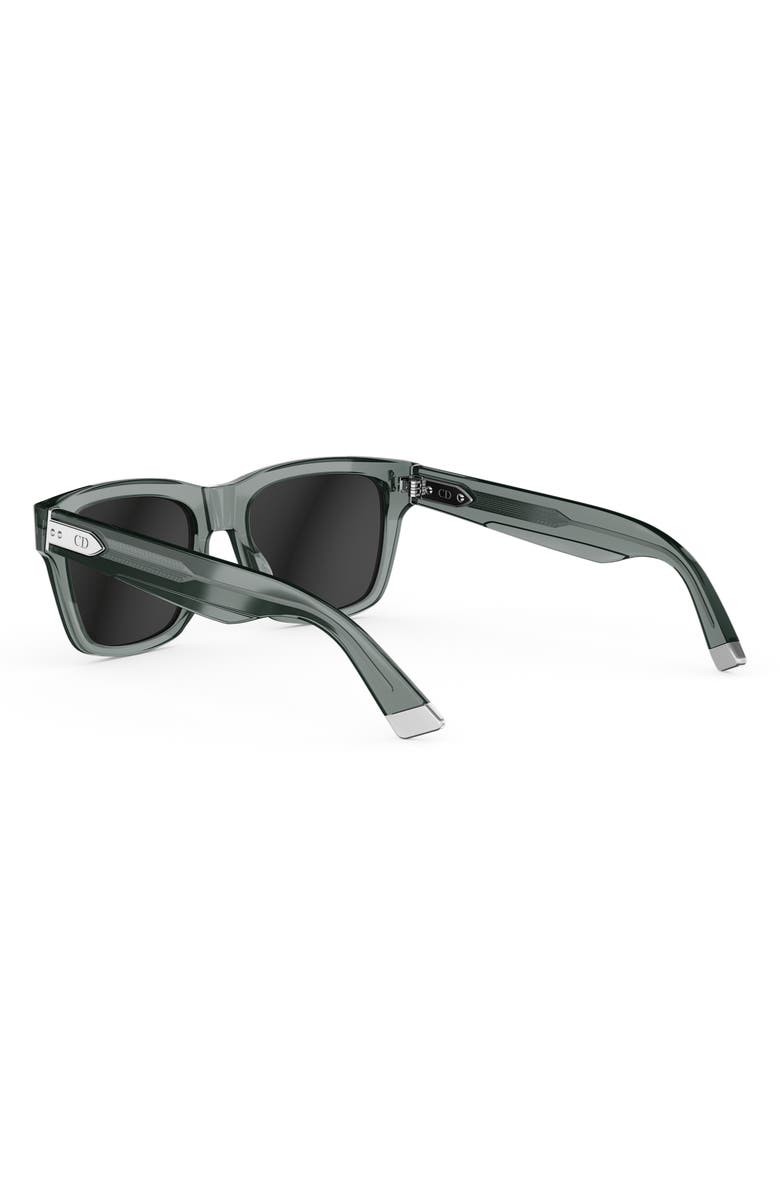 DIOR Tailoring S1I 57mm Geometric Sunglasses, Alternate, color, Grey/ Other / Smoke Mirror