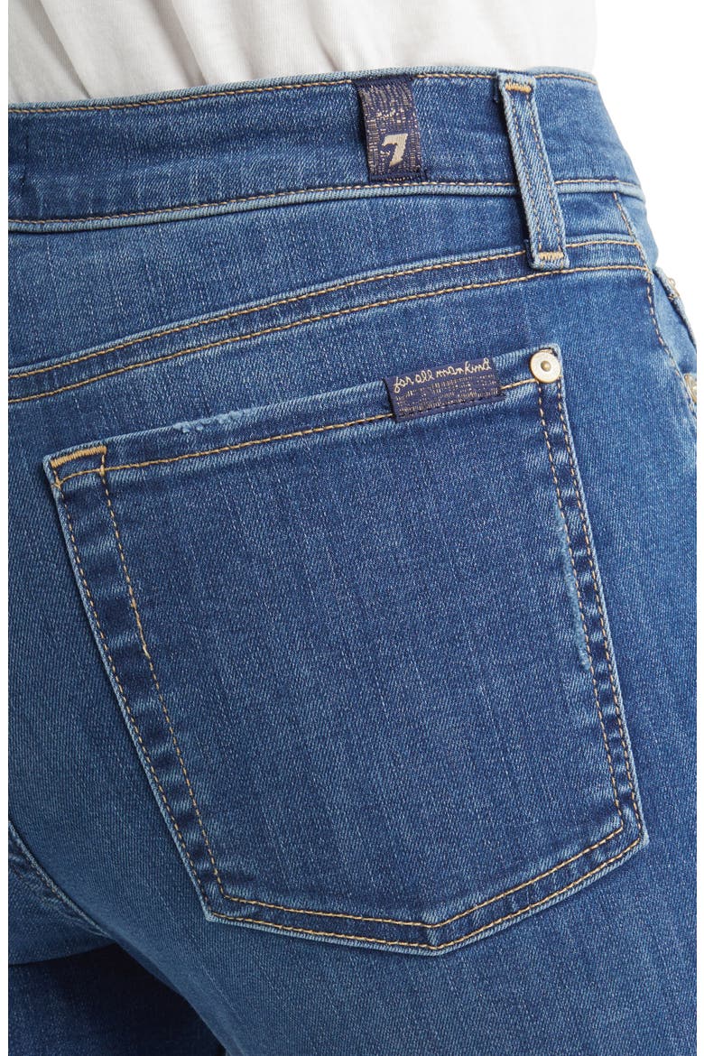 Ripped Frayed Hem Ankle Skinny Jeans, Alternate, color, NORTH POLE