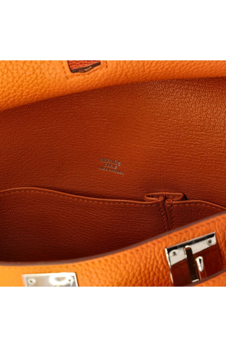 Pre-Owned Hermes Jypsiere Bag Clemence 28, Alternate, color, Orange H