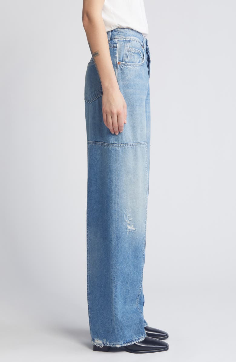 Closed Nikka WIde Leg Jeans, Alternate, color, Mid Blue