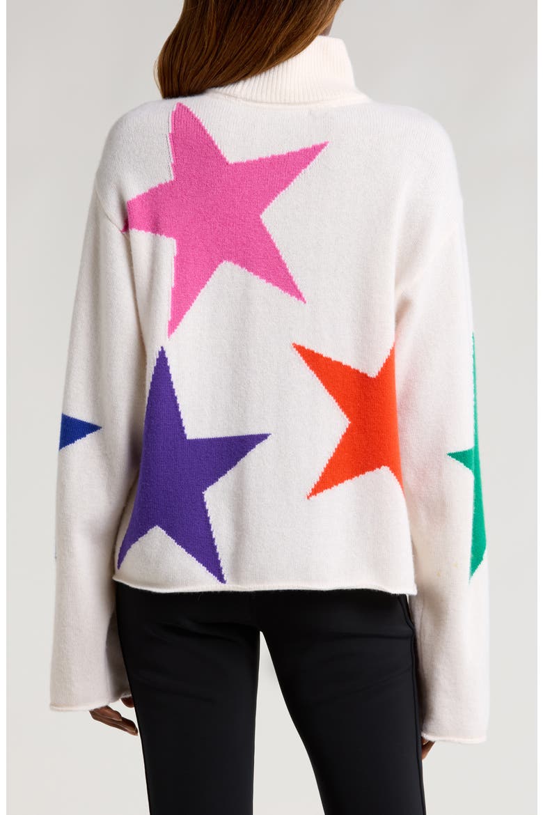 Calore Ski Merino Wool & Cashmere Sweater, Alternate, color, WHITE