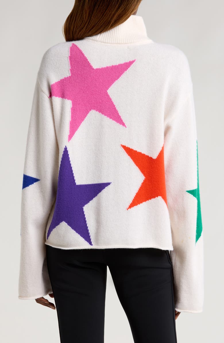 Goldbergh Calore Ski Merino Wool & Cashmere Sweater, Alternate, color, White