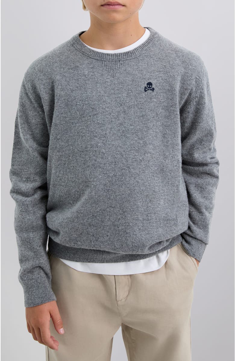 Scalpers Aston Tricot Kids, Alternate, color, Greymelange