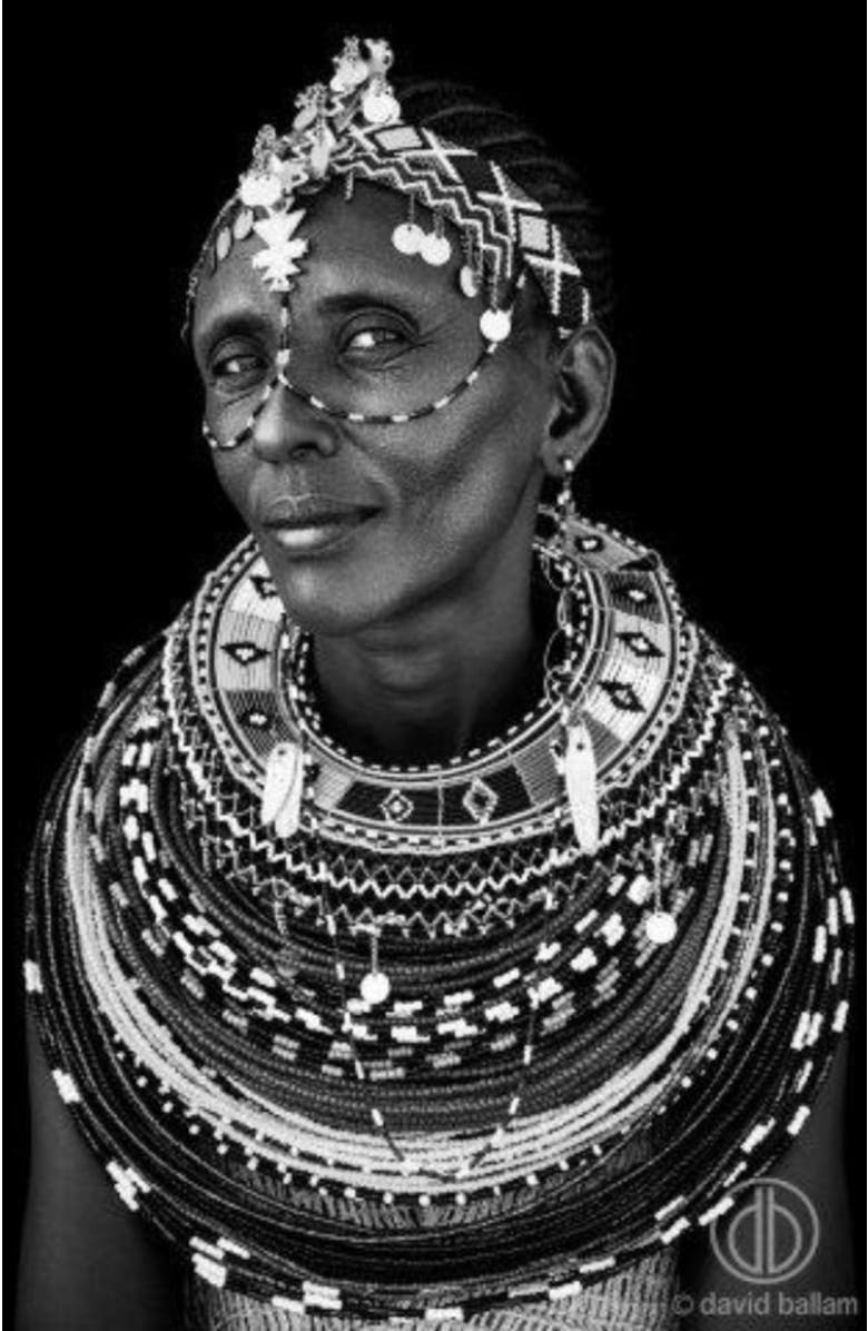 Mbare Turkana Woman - Fine Art Canvas Print by David Ballam, Main, color, N/A