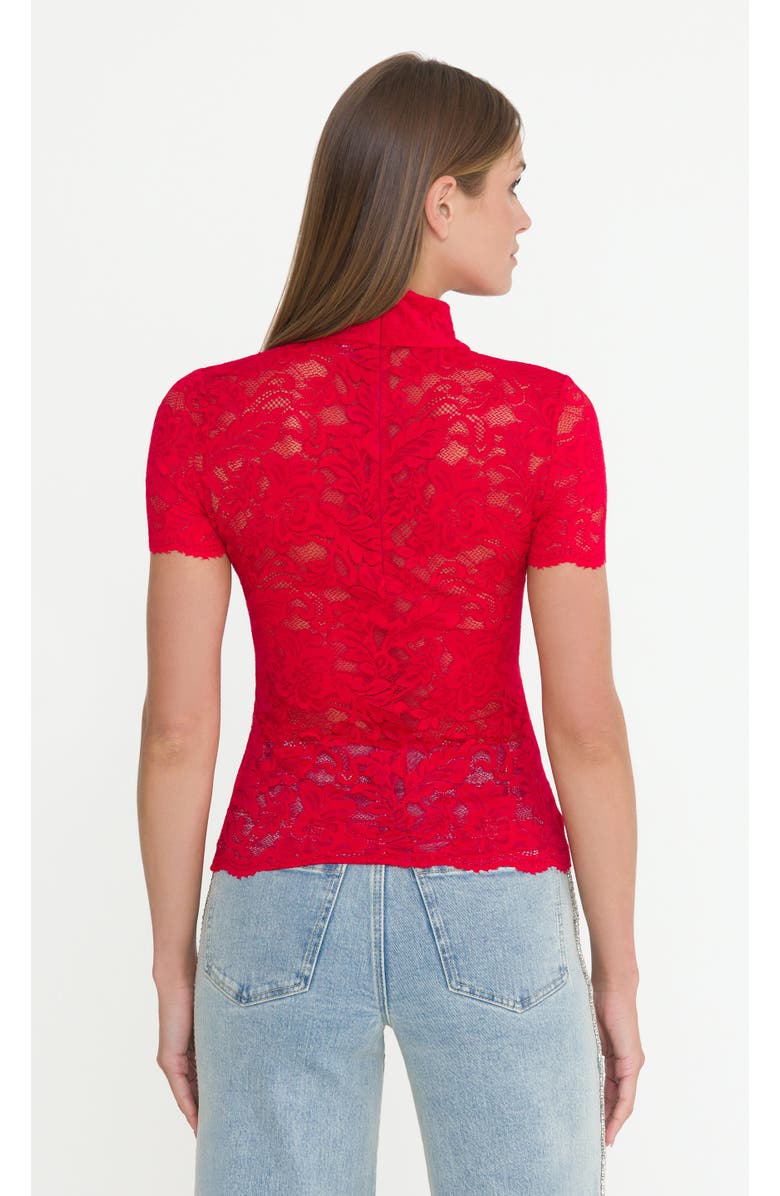 Generation Love Callen Lace Top, Alternate, color, Scarlet