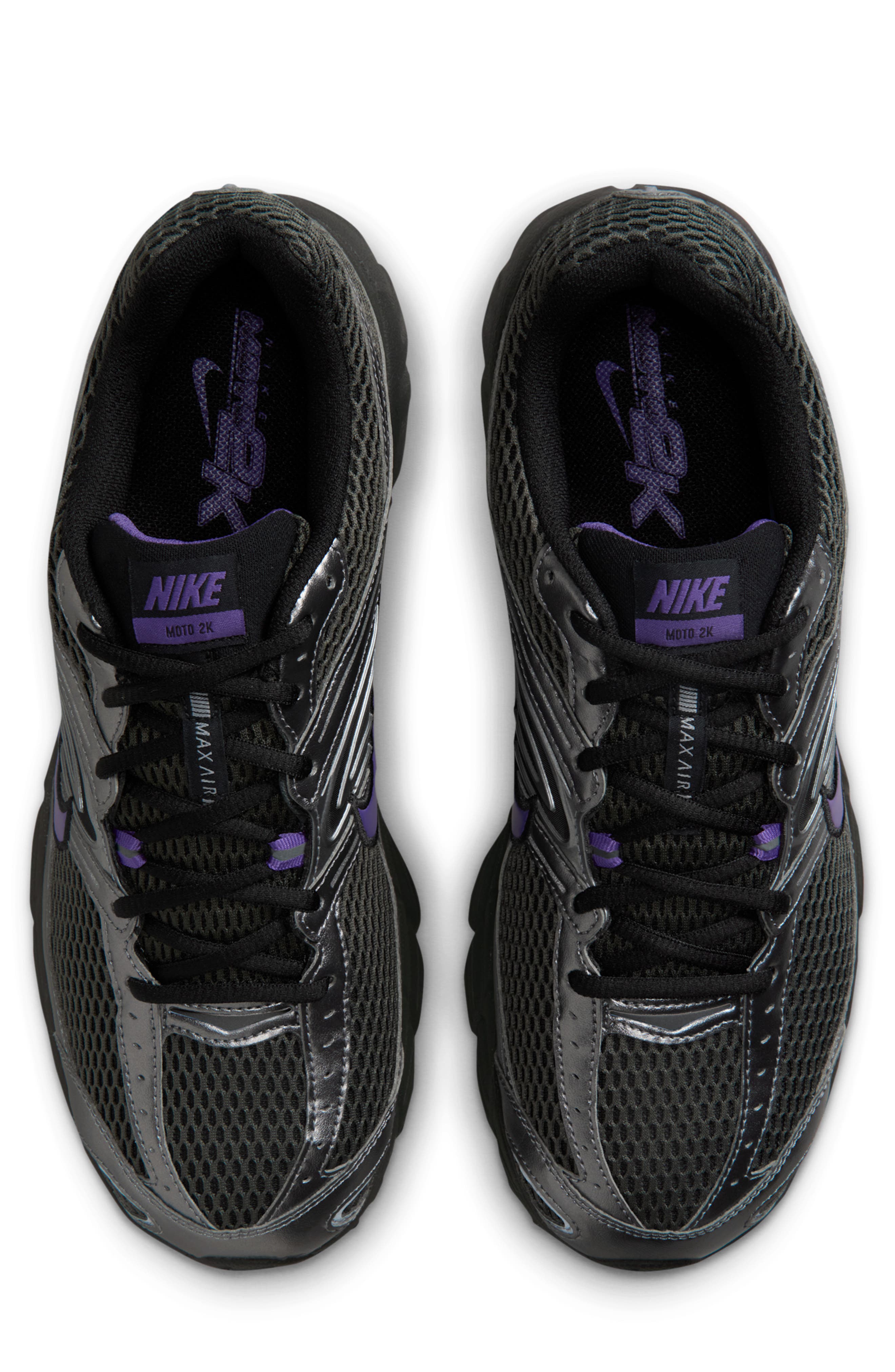 Nike Air Max Moto 2K Sneaker, Alternate, color, Anthra/Wild Grape